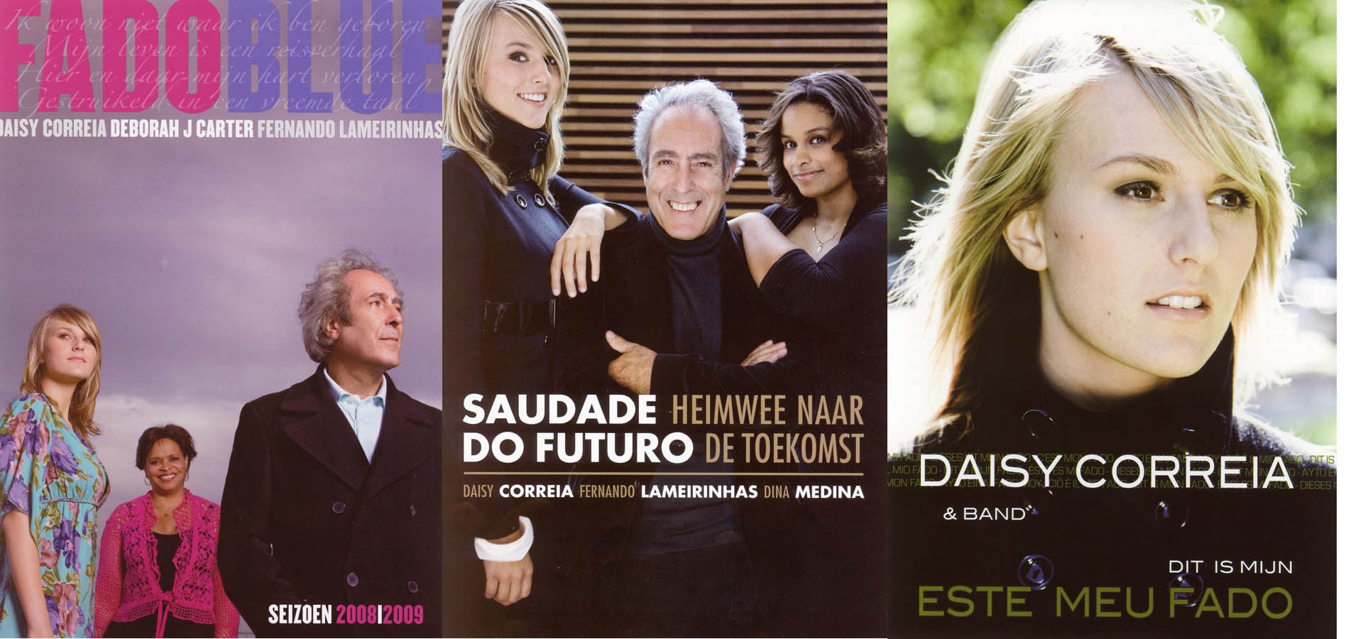 Daisy Correia live op het podium